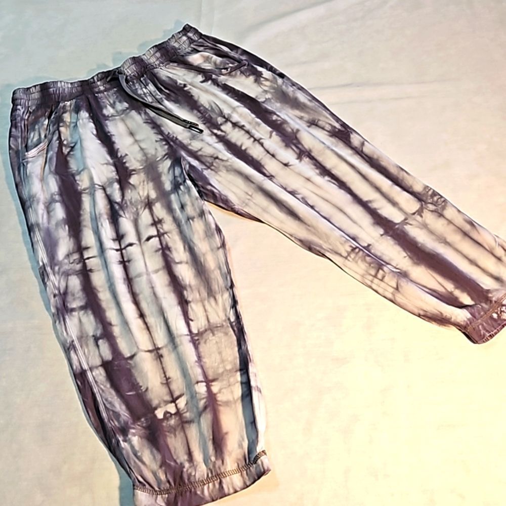 halcyon joggers  size large  tie-dye fabric